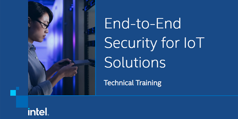 Chapter 1: End to End Security for IOT Solutions