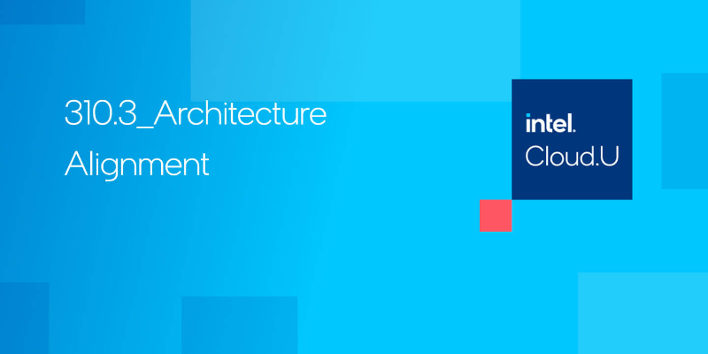 Chapter 1:Architecture Alignment