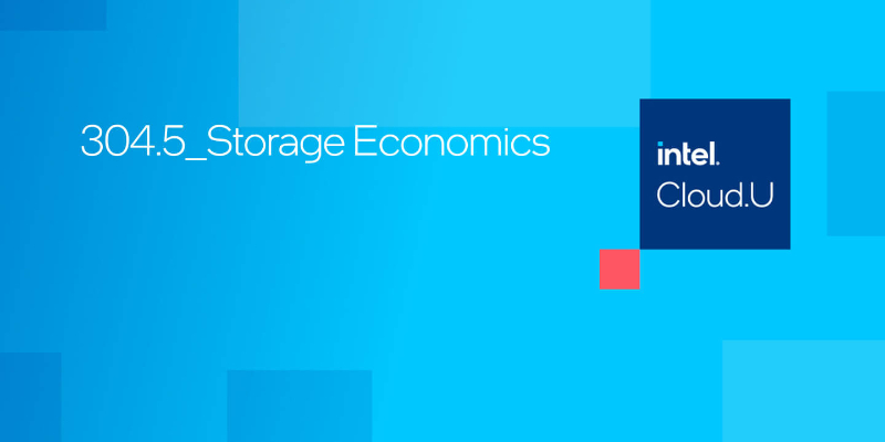 Chapter 1:Storage Economics